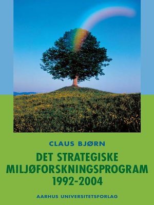 cover image of Det strategiske Miljoforskningsprogram 1992-2004